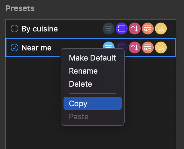 Copy paste views or formulas